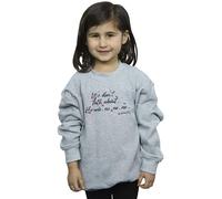 Disney Girl's Encanto We Dont Talk About Bruno No No Sweatshirt in Grey | Size: 12-13 Years Disney Grey 12-13 Years