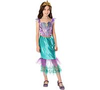 Disney Girls Fancy Dress Ariel Multicolour 5-6 Years