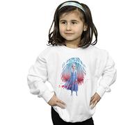 Disney Girls Frozen 2 Elsa Find The Way Sweatshirt White 3-4 Years