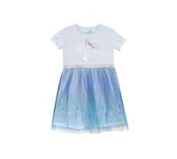 Disney Girl's Frozen Elsa Tulle Nightdress in Blue | Size: 9-10 Years Disney Blue 9-10 Years