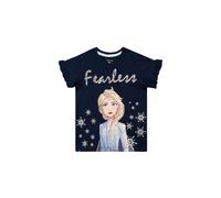 Disney Girl's Frozen Fearless Elsa T-Shirt in Blue | Size: 18-24 m Disney Blue 18-24 m