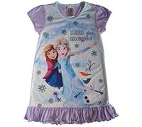 Disney Girls Frozen Nightdress - Sizes 2 to 10 Years - Seek T - 9-10 Years (134-140 cm) Blue/Lilac