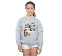 Disney Girl's Frozen Olaf Polaroid Sweatshirt in Grey | Size: 7-8 Years Disney Grey 7-8 Years