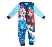 Disney Girls Frozen 'Own Your Destiny' All in One Sleepsuit Onesie Pyjamas