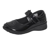 Disney Girls Frozen School Shoes 8 UK Child Black