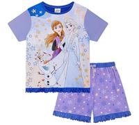 Disney Girls Frozen Short Pyjamas Character Nightwear