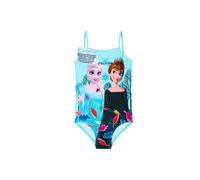 Disney Girl's Frozen Swimsuit in Blue | Size: 4-5 Years Disney Blue 4-5 Years