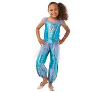 Rubie's 640725 Official Disney Princess Jasmine Gem Costume, Girls, Age 9-10 Years, Height 140 cm
