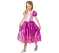 Rubie's 640722M Official Disney Princess Rapunzel Gem Costume, Girls, Medium 5-6 Years, Height 116 cm
