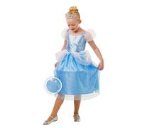 Disney Girls Glitter & Sparkle Cinderella Costume