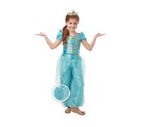 Disney Girls Glitter & Sparkle Jasmine Costume