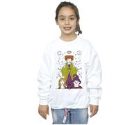 Disney Girl's Hocus Pocus Candle Sweatshirt in White | Size: 12-13 Years Disney White 12-13 Years