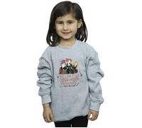 Disney Girl's Hocus Pocus Sanderson Sister Sweatshirt in Grey | Size: 9 Years Disney Grey 9 Years