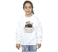 Disney Girl's Hocus Pocus Sanderson Sister Sweatshirt in White | Size: 9 Years Disney White 9 Years