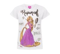 Disney Girl's Kids Short Sleeved T-Shirt (Girls White) in White | Size: 12-13 Years Disney White 12-13 Years