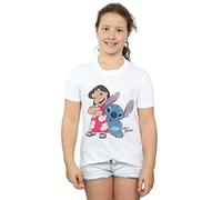 Disney Girls Lilo and Stitch Classic T-Shirt 5-6 Years White