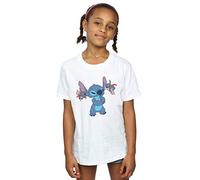Disney Girls Lilo and Stitch Little Devils T-Shirt White 7-8 Years
