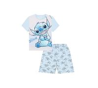 Disney Girls Lilo and Stitch Short Pyjama Set Kids PJ's (11-12 Years) Blue