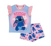 Disney Girls Lilo and Stitch Short Pyjamas Frilly Pjs 11-12 Years Pink