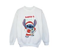 Disney Girls Lilo & Stitch Santa's Here Sweatshirt BI22758