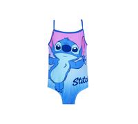 Disney Girl's Lilo & Stitch Swimming Costume in Blue | Size: 5-6 Years Disney Blue 5-6 Years