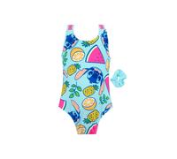 Disney Girl's Lilo & Stitch Swimsuit & Scrunchie Set | Size: 10-11 Years Disney Multicolor 10-11 Years