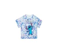 Disney Girl's Lilo & Stitch Tie dye T-Shirt | Size: 8-9 Years Disney Multicolor 8-9 Years