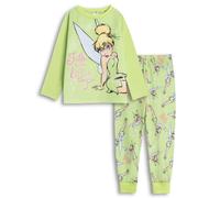 Disney Girl's Long Sleeve Long Leg Pyjama Set | Green | Official Merch | Size: 2-3 Years Disney Green 2-3 Years