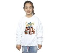 Disney Girl's Luca Best Summer Ever Sweatshirt in White | Size: 9 Years Disney White 9 Years