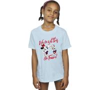 Disney Girl's Minnie Daisy We´ve Got This Cotton T-Shirt in Baby Blue | Size: 12-13 Years Disney Baby Blue 12-13 Years