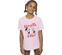 Disney Girl's Minnie Daisy We´ve Got This Cotton T-Shirt in Baby Pink | Size: 9 Years Disney Baby Pink 9 Years