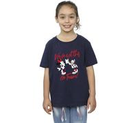 Disney Girl's Minnie Daisy We´ve Got This Cotton T-Shirt in Navy | Size: 7-8 Years Disney Navy 7-8 Years