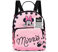 Get Trend Disney Minnie Mouse Backpack Mini for Girls and Toddlers Rucksack Cute Small Daypack Nursery Bag for Preschool Lunch Travel Fashion Backpack (Pink Minnie Mouse)