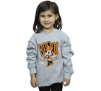 Disney Girls Minnie Mouse Boo Sweatshirt Sport Grey 9-11 Years