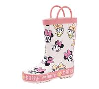 (8 UK Child, Pink) Disney Girls Minnie Mouse & Daisy Wellington Boots