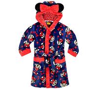 Disney Girls Minnie Mouse Dressing Gown Blue Age 6 to 7 Years