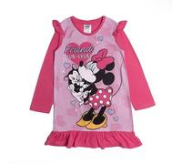 Disney Girls Minnie Mouse Friends Fur-Ever Long Sleeve Nightdress Kitten Nightie Pyjamas 6-7 Years Pink