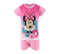 Disney Girls Minnie Mouse Short Pyjamas Pink 2-3 Years