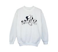 Disney Girls Minnie Mouse Three Faces Sweatshirt BI28295