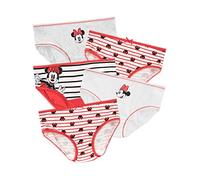 Disney Girls Minnie Mouse Underwear Pack of 5 Red Age 2 to 3 Years