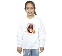 Disney Girls Moana Bold Adventure Sweatshirt White 5-6 Years