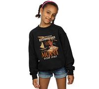 Disney Girls Moana Find Your Own Way Sweatshirt Black 7-8 Years