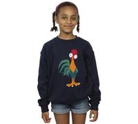 Disney Girls Moana Hei Hei Sweatshirt Navy Blue 9-11 Years