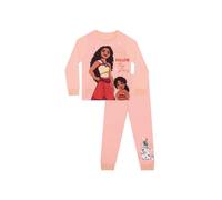 Disney Girl's Moana Long Sleeve Pyjamas in Pink | Size: 4-5 Years Disney Pink 4-5 Years