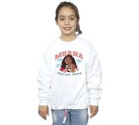 Disney Girls Moana Make Your Journey Sweatshirt White 3-4 Years
