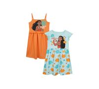 Disney Girl's Moana Pack Of 2 Summer Dresses in Blue | Size: 2-3 Years Disney Blue 2-3 Years