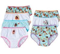 Disney Girls' Moana Panty Multipacks (Pack of 7)