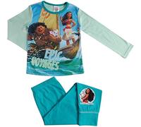 Disney Girls Moana Pyjamas - Long Sleeved - Sizes 4 to 10 Ye - 9-10 Years / 134-140 cms Blue