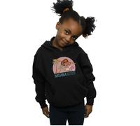 Disney Girl's Moana Read The Sea Hoodie in Black | Size: 7-8 Years Disney Black 7-8 Years