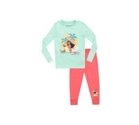 Disney Girl's Moana Snuggle Fit Pyjamas | Size: 3-4 Years Disney Multicolor 3-4 Years